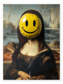 Wandbild Mona Smile - Dikhotomy