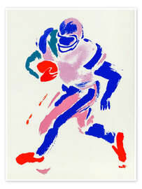 Poster American Football - Peter Roder