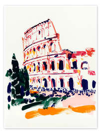 Wandbild Rom, Kolosseum - Peter Roder