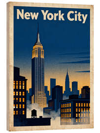 Holzbild New York City Reisekunst