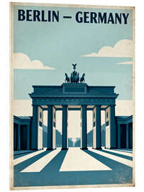 Acrylglasbild Berlin Reisekunst - artill