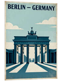 Hartschaumbild Berlin Reisekunst