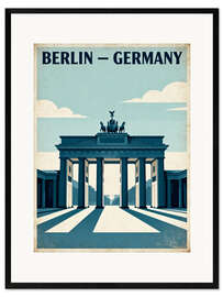 Gerahmter Kunstdruck Berlin Reisekunst