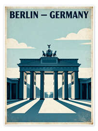 Poster Berlin Reisekunst