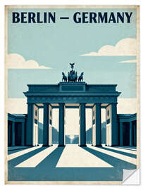 Wandsticker Berlin Reisekunst