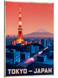 Alubild Tokio Reisekunst