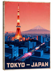 Leinwandbild Tokio Reisekunst