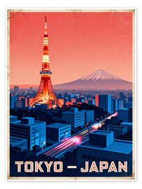 Poster Tokio Reisekunst