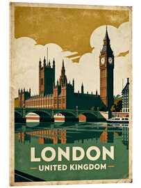 Acrylglasbild London Reisekunst