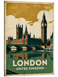 Alubild London Reisekunst