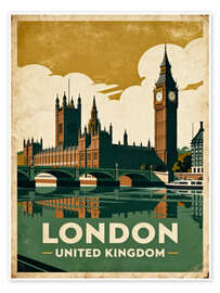 Poster London Reisekunst