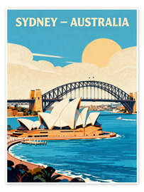 Poster Sidney Reisekunst - artill