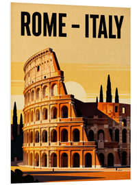 Hartschaumbild Rom Reisekunst