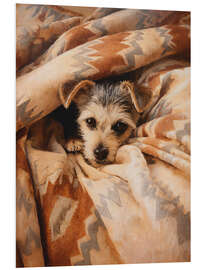 Hartschaumbild Geborgenheit im Morgenlicht