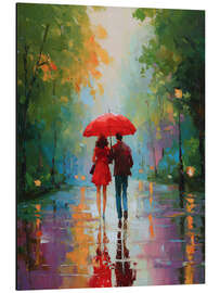 Alubild Farbrausch der Liebe - artill