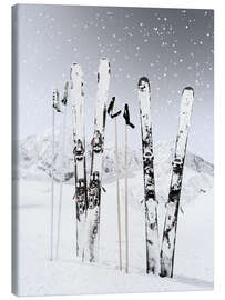 Leinwandbild You and me - Let's ski - Ohkimiko