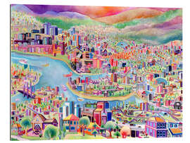 Gallery Print Happy City