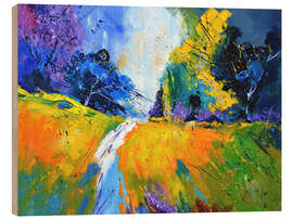 Holzbild Beyond the Gaza - Pol Ledent