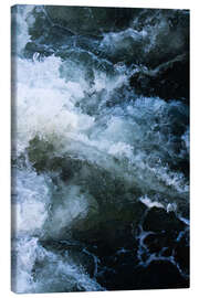 Leinwandbild Welle im Meer - Nils Steiner