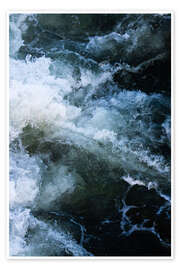 Wandbild Welle im Meer - Nils Steiner