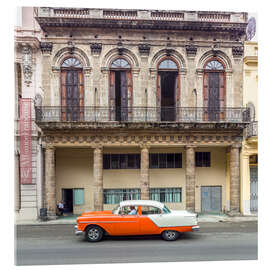 Acrylglasbild Eine Fahrt in die Vergangenheit - Assaf Frank