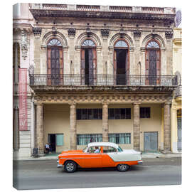 Leinwandbild Eine Fahrt in die Vergangenheit - Assaf Frank