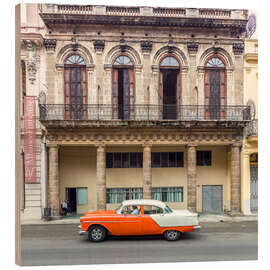 Holzbild Eine Fahrt in die Vergangenheit - Assaf Frank