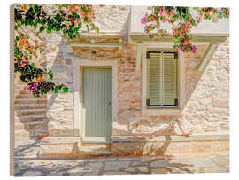 Holzbild Mediterraner Türrahmencharme - Assaf Frank