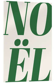 Acrylglasbild Noël (Green) - treechild