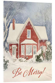 Acrylglasbild Be Merry! - treechild