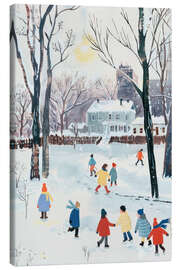 Leinwandbild Ein schöner Wintertag - treechild