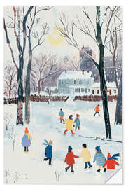 Wandsticker Ein schöner Wintertag - treechild