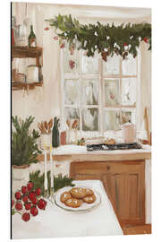 Alubild Weihnachtsküche
