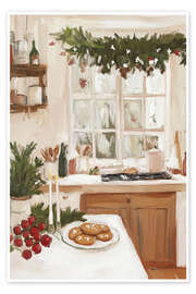 Poster Weihnachtsküche