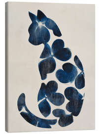 Leinwandbild Fluss der Blütenblätter - DejaReve