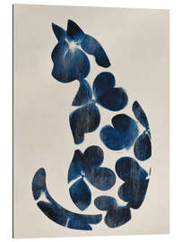 Quadro em plexi-alumínio Flow of Inked Petals - DejaReve