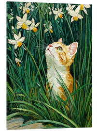 Acrylglasbild Es riecht nach Frühling