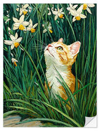 Wandsticker Es riecht nach Frühling