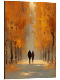 Alubild Gemeinsam durch den Herbst - artill