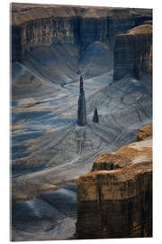 Acrylglasbild Verrückte Wüstenlandschaft Utahs - Martin Podt