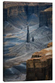 Leinwandbild Verrückte Wüstenlandschaft Utahs - Martin Podt