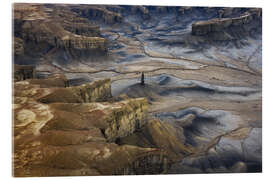 Acrylglasbild Wüstenlandschaft von Utah, USA - Martin Podt