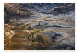 Poster Wüstenlandschaft von Utah, USA - Martin Podt