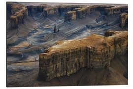 Aluminium print Desert landscape in Utah after rain - Martin Podt