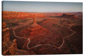 Leinwandbild Das Tal der Götter, Utah, USA - Martin Podt