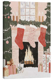 Leinwandbild Gemütliche Weihnachtszeit - treechild
