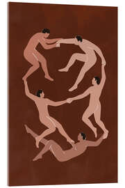 Acrylglasbild Men In Motion - treechild