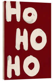 Holzbild Ho Ho Ho II