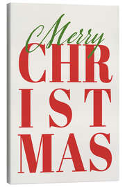 Leinwandbild Merry Christmas No 02 - treechild