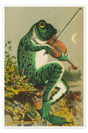 Poster Der Frosch und die Geige